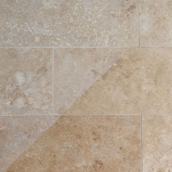 Travertine Cross Cut — travertine tile, 406 mm × free length