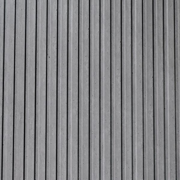 Travertine Grey Panel — fluted wall panel, 186 × 2750 mm