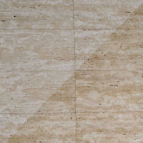Travertine Vein Cut — travertine tile, 600 × 300 × 20 mm